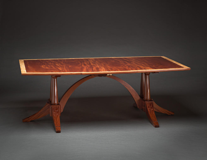 Photo of fine furniture, mahogany table