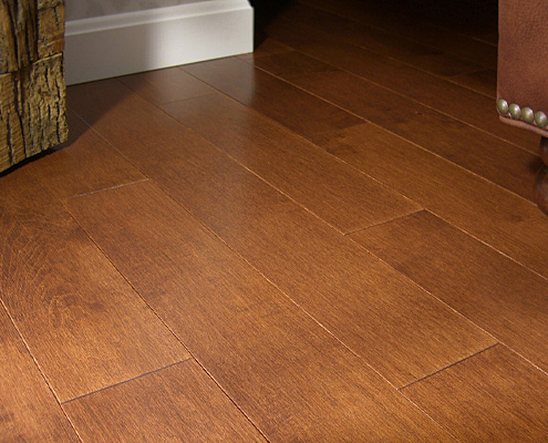Photo of Maine Traditions Classic Collection Flooring Hard Maple Whiskey Stain