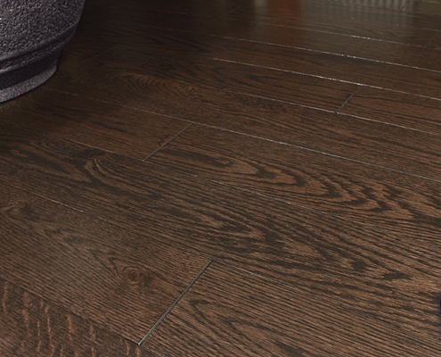 Photo of Maine Traditions Classic Collection Flooring Red Oak Brownie Stain