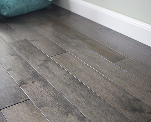 Photo of Maine Traditions Classic Collection Flooring Hard Maple Graphite Stain