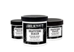 Photo of multiple containers of Real Milk Paint Company Soapstone and Wood Wax