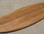 The Toad 6’8″ Wooden Surfboard
