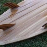 The Toad 6’8″ Wooden Surf Board